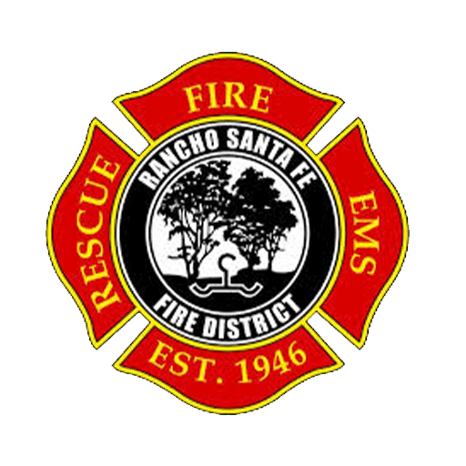 Rancho圣菲消防局标识