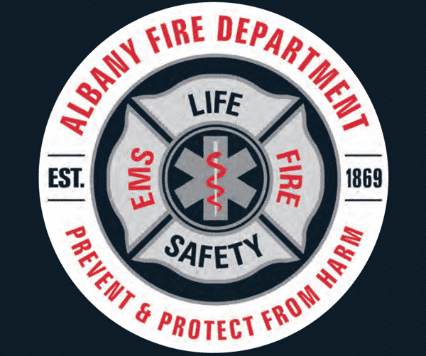 奥尔巴尼消防局Logo