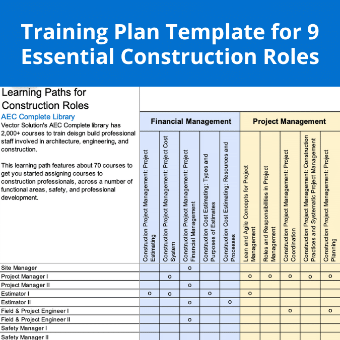 九大基本构造角色培训计划路径模板